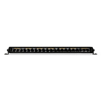 Thumbnail for Go Rhino Xplor Blackout Combo Series Sgl Row LED Light Bar w/Amber (Side/Track Mount) 20.5in. - Blk