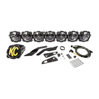 Thumbnail for KC HiLiTES Can-Am X3 45in. Pro6 Gravity LED 7-Light 140w Combo Beam Overhead Light Bar System