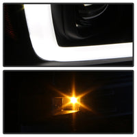 Thumbnail for Spyder 04-08 Ford F-150 Projector Headlights - Light Bar DRL - Black PRO-YD-FF15004V2-LB-BK