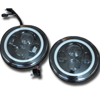 Thumbnail for DV8 Offroad 07-18 Jeep Wrangler JK LED Projector Headlights