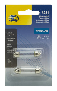 Thumbnail for Hella Bulb 6411 12V 10W Sv858 T325 10X41(2)