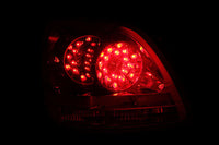 Thumbnail for ANZO 1998-2005 Lexus Gs300 LED Taillights Red/Clear
