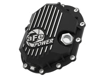 Thumbnail for AFE Power 11-18 GM 2500-3500 AAM 9.25 Axle Front Differential Cover Black Machined Street Series