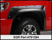 Thumbnail for EGR 15+ Chevy Colorado 5ft Bed Bolt-On Look Fender Flares - Set
