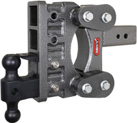 Thumbnail for Gen-Y The Boss Torsion-Flex 3in Shank 6in Drop 32K Hitch w/GH-0161 Dual-Ball/GH-0162 Pintle Lock