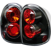 Thumbnail for Spyder Dodge Caravan/Grand Caravan 96-00Euro Style Tail Lights Black ALT-YD-DC96-BK