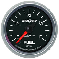 Thumbnail for Autometer Sport-Comp II 52mm 0-280 ohms Programmable Electronic Fuel Level Gauge