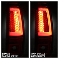 Thumbnail for Spyder Chevy Silverado 1500/2500 03-06 Version 2 LED Tail Lights - Red Clear ALT-YD-CS03V2-LED-RC
