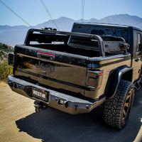 Thumbnail for Westin 2021 Jeep Gladiator Overland Cargo Rack - Textured Black