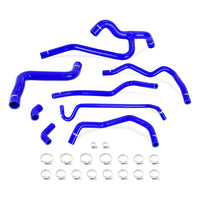 Thumbnail for Mishimoto 05-10 Mustang V6 Silicone Radiator & Heater Hose Kit - Blue