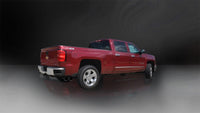 Thumbnail for Corsa 2014-19 Sierra/Silverado 1500 Crew/Dbl / Short/Std. Bed 6.2L V8 Black Sport Single SideCB Exht