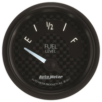 Thumbnail for Autometer GT Series 52mm Short Sweep Electronic 240-33 ohms Fuel Level (For use w/ 3262)