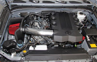 Thumbnail for Spectre 10-18 Toyota FJ 10-15 4Runner V6-4.0L F/I Air Intake Kit - Polished w/Red Filter