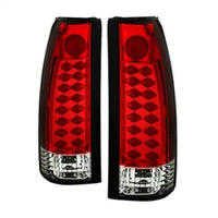 Thumbnail for Spyder Chevy C/K Series 1500 88-98/Blazer 92-94 LED Tail Lights Red Clear ALT-YD-CCK88-LED-RC