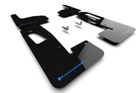 Thumbnail for Rally Armor 22-24 Rivian R1T Black UR Mud Flap w/Nitrous Blue Logo