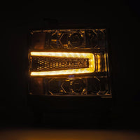 Thumbnail for AlphaRex 16-18 Chevy 1500HD LUXX LED Proj Headlights Chrome w/Seq Actv Lgt / Seq Sig (Req PN 810023)