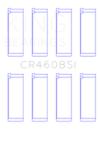 Thumbnail for King Toyota 2ZZ-GE (Standard Size) Connecting Rod Bearing Set (Set of 4)