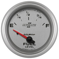 Thumbnail for AutoMeter Gauge Fuel Level 2-5/8in. 240 Ohm(e) to 33 Ohm(f) Elec Ultra-Lite II
