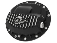 Thumbnail for aFe Power Pro Series Rear Differential Cover Black w/ Machined Fins 13-18 RAM Diesel Trucks L6-6.7L
