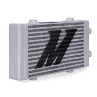 Thumbnail for Mishimoto Universal Small Bar and Plate Dual Pass Silver Oil Cooler