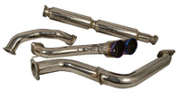 Thumbnail for Injen 13--19 Ford Focus ST 2.0L (t) 3.00in Cat-Back Stainless Steel Exhaust System w/Titanium Tip
