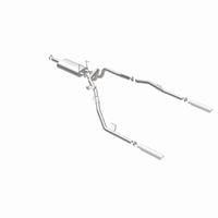 Thumbnail for Magnaflow 09-13 Dodge Ram 1500 V6 3.6L Dual Spilt Rear Exit Polished Stainless C/B Perf Exhaust