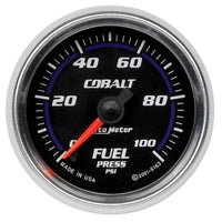 Thumbnail for Autometer Cobalt 52mm 100 PSI Electronic Fuel Pressure Gauge