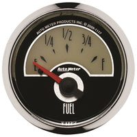 Thumbnail for AutoMeter Gauge Fuel Level 2-1/16in. 240 Ohm(e) to 33 Ohm(f) Elec Cruiser