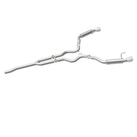 Thumbnail for MagnaFlow Cat-Back 15-16 Ford Mustang 2.3L L4 Competition SS 3in Dual Split Rear 4.5in Black Tips