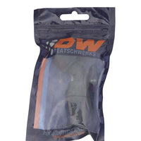 Thumbnail for DeatschWerks 10AN Female Swivel 45-Degree Hose End PTFE (Incl Olive Insert) - Anodized Matte Black