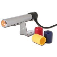 Thumbnail for Autometer Shift Light - Amber LED - Pedestal - Chrome Quick-Lite Shift-Lite
