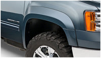 Thumbnail for Bushwacker 07-14 GMC Sierra 2500 HD Extend-A-Fender Style Flares 2pc - Black