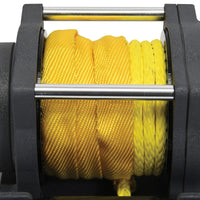Thumbnail for Superwinch 2500 LBS 12V DC 3/16in x 40ft Synthetic Rope Terra 2500SR Winch - Gray Wrinkle