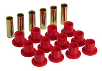 Thumbnail for Prothane 61-68 International Scout 80/800 Spring & Shackle Bushings - Red