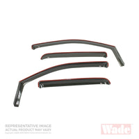 Thumbnail for Westin 2004-2007 Scion xB Wade In-Channel Wind Deflector 4pc - Smoke