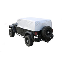 Thumbnail for Rampage 2007-2018 Jeep Wrangler(JK) Unlimited Cab Cover Multiguard - Silver
