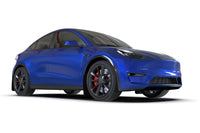 Thumbnail for Rally Armor 20-22 Tesla Model Y White UR Mud Flap w/ Black Logo