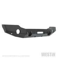 Thumbnail for Westin 18-20 Jeep Wrangler JL WJ2 Full Width Front Bumper - Textured Black
