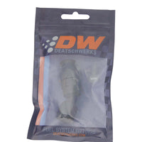 Thumbnail for DeatschWerks 6 AN Female Flare Swivel 30-Degree Hose End PTFE - Anodized Matte Black