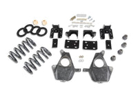 Thumbnail for Belltech LOWERING KIT 14 Silverado/Sierra Ext/Crw Cab 2WD 3in or 4in Ft/5in or 6in Rr w/o Shocks