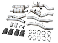 Thumbnail for AWE SwitchPath Catback Exhaust for BMW G8X M3/M4 - Diamond Black Tips