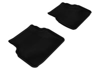 Thumbnail for 3D MAXpider 2002-2007 Subaru Impreza Kagu 2nd Row Floormats - Black