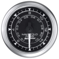 Thumbnail for Autometer Chrono 2-1/16in 15PSI Manifold Pressure Gauge