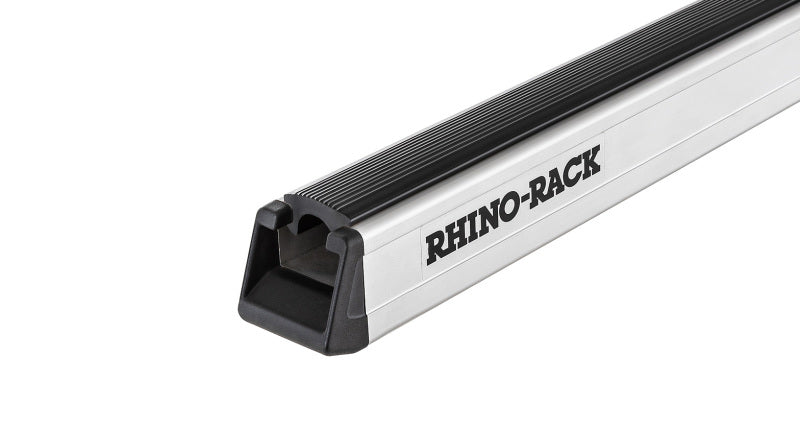 Rhino-Rack 91-97 Toyota Previa 5 Door Wagon Heavy Duty RLTF Track Mount 2 Bar Roof Rack - Silver
