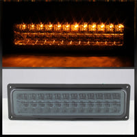 Thumbnail for Xtune GMC Yukon 92-93 Crystal Headlights w/ Corner & LED Bumper Smoke HD-JH-GMCCK88-LED-AM-SM-SET