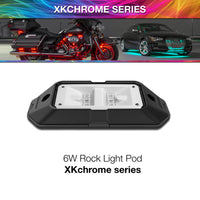 Thumbnail for XK Glow XKchrome Low Profile Ultra Bright Rock Light Pod 6W