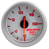 Thumbnail for Autometer Airdrive 2-1/16in EGT Gauge 0-2000 Degrees F - Silver
