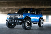 Thumbnail for DV8 Offroad 21-22 Ford Bronco Factory Front Bumper License Relocation Bracket - Side