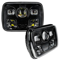Thumbnail for Oracle 7inx6in 40W Replacement LED Headlight - Black (Pair) SEE WARRANTY