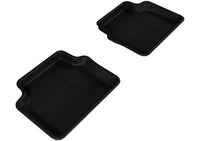 Thumbnail for 3D MAXpider 2003-2011 Saab 9-3 Kagu 2nd Row Floormats - Black